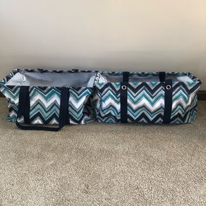 Thirty-One Large Utility Tote (set of 2)